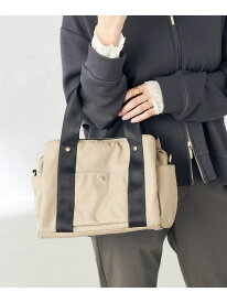 【SALE／10%OFF】【2WAY】10ポケットバッグ a.v.v アー・ヴェ・ヴェ バッグ ショルダーバッグ ブラック ベージュ【RBA_E】【送料無料】[Rakuten Fashion]