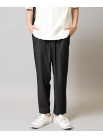 【SALE／40%OFF】【接触冷感】スマートシャンブレーセミルーズパンツ アンクル丈 a.v.v アー・ヴェ・ヴェ パンツ その他のパンツ ブラック ネイビー【RBA_E】【送料無料】[Rakuten Fashion]