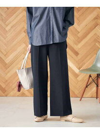 【SALE／50%OFF】【イージーケア/ストレッチ】美ラクるイージーワイドパンツ a.v.v アー・ヴェ・ヴェ パンツ その他のパンツ グレー ブラック ネイビー ブルー【RBA_E】[Rakuten Fashion]