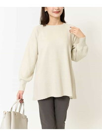 【SALE／70%OFF】ラメフレアチュニックニット a.v.v アー・ヴェ・ヴェ トップス ニット ブラウン ホワイト【RBA_E】[Rakuten Fashion]