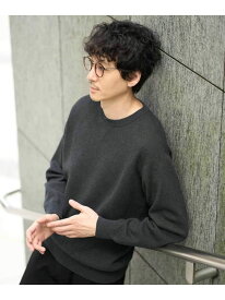【SALE／50%OFF】【洗濯機で洗える】ダブルフェイスクルーネックニット a.v.v アー・ヴェ・ヴェ トップス ニット オレンジ ワインレッド グレー【RBA_E】[Rakuten Fashion]