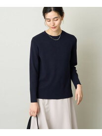 【SALE／40%OFF】【アンサンブル対応】ラメニットトップス a.v.v アー・ヴェ・ヴェ トップス ニット ネイビー イエロー ホワイト【RBA_E】[Rakuten Fashion]