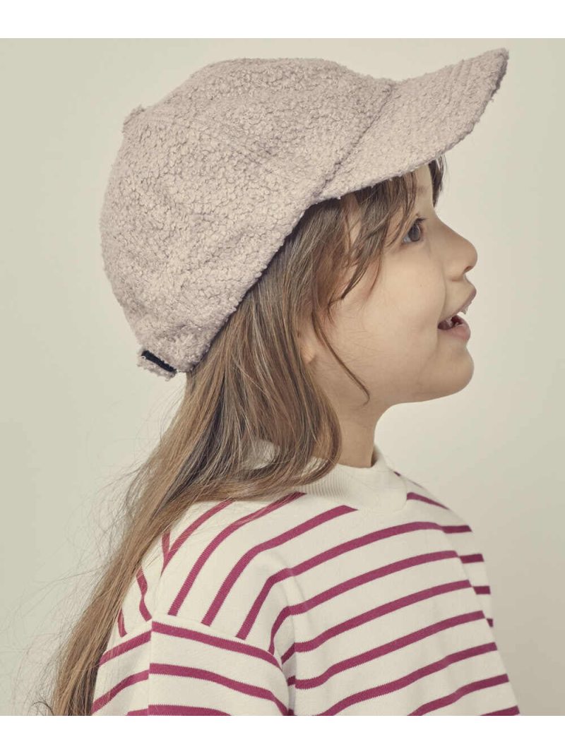 １着でも送料無料[KIDS]ブークレーキャップ アー・ヴェ・ヴェ 帽子 その他の帽子 ピンク ホワイト ブラウン[Rakuten Fashion]