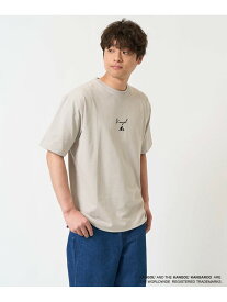 【SALE／20%OFF】【接触冷感/コラボ】KANGOLスクエアプリントロングシルエットカットソー a.v.v アー・ヴェ・ヴェ トップス カットソー・Tシャツ グレー ホワイト【RBA_E】【送料無料】[Rakuten Fashion]