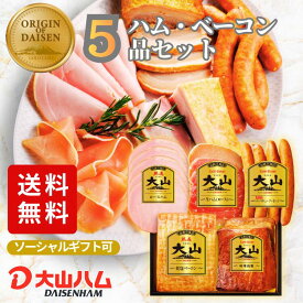 【本日ポイント10倍】ハム ギフト お中元『伝統の逸品』 ハムギフト 5種詰合わせ （OR-38）620g 夏ギフト 御中元 ギフト ハムギフト 詰め合わせ 内祝 お返し 誕生日 贈答 贈り物 手土産 お歳暮 お取り寄せ 大山ハム 大山ハム公式