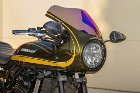 AMERICAN DREAM アメリカンドリーム カフェレーサーカウルキット/スクリーン クリアタイプ イエロータイガーペイント Z900RS CAFE