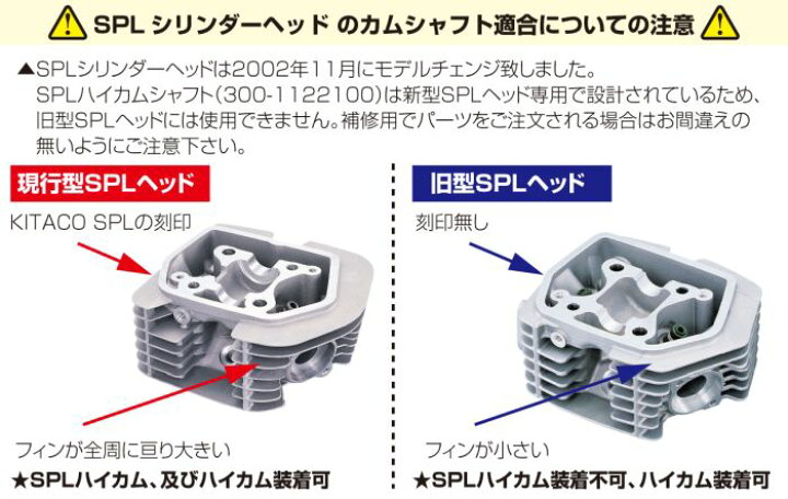 楽天市場】KITACO キタコ SPLハイカムシャフト エイプ系の当社製 