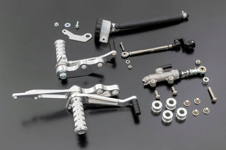 楽天市場】PMC ピーエムシー BILLETバックステップ TYPE-Z シルバー Z1 
