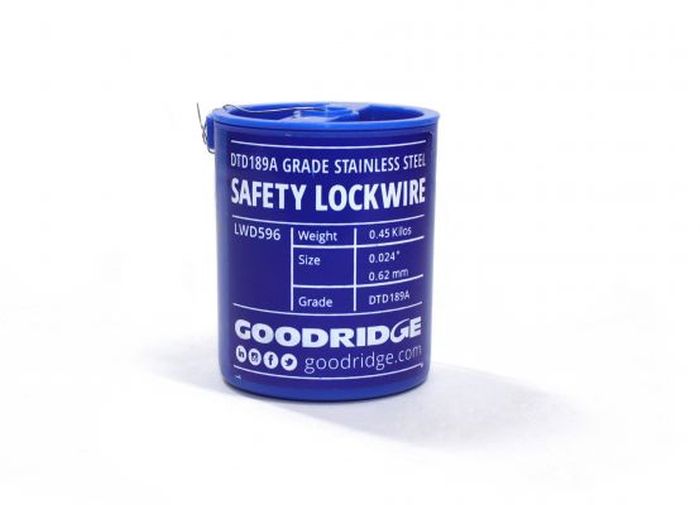 GOODRIDGE：グッドリッジ 正規品 GOODRIDGE グッドリッジ 0.8mm ご予約品 ステンレスロックワイヤー 汎用 絶品