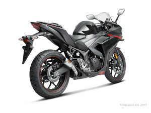 AKRAPOVIC AN|rb` XbvI XeX JMCAΉ YZF-R25 14-20/YZF-R3 15-20/MT-25 15-20/MT-03 16-20