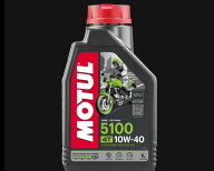 MOTUL モチュール 5100 4T 10W40 1L バイク 100%化学合成 エンジンオイル