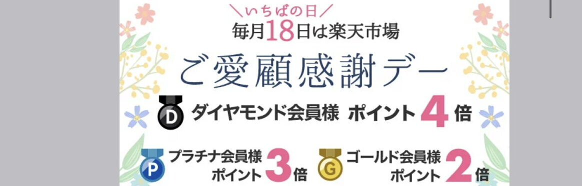 18日ポイントアップ楽天市場