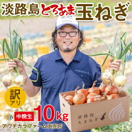【順次配送中】【 中晩生 玉ねぎ 】 淡路島 玉ねぎ たまねぎ 訳アリ 10kg 玉ねぎ 淡路島 産 とろ甘 産地…
