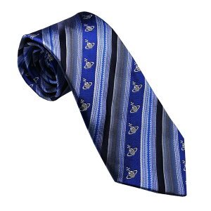 Vivienne Westwood BBAEGXgEbh lN^C AW2023  81050004-W00SV-K401-BLUE 敝8.5cm  pBOX t VN100 Mtg lC  uh l AEj ̓ o^