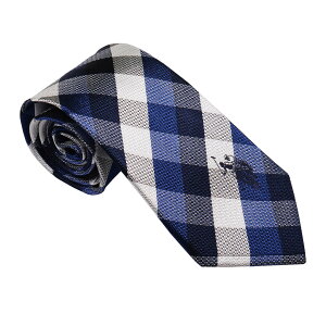 U.S. POLO �l�N�^�C 143330�i�敝�F��8cm�jUSPA-65 NAVY/NAVY �l�C�r�[ �� �������� �v���[���g �M�t�g �����Y