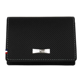 ◎DUPONT デュポン DEFI SLG カードケース PORTE CARTE DE VISITE PERFO BL ブラック 送料無料 プレゼント ギフト メンズ