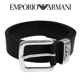 エンポリオアルマーニ EMPORIO ARMANI メンズベルト ブラック Sサイズ 85cm イタリー製 幅4cm Y4S201-YDD6G 送料無料 プレゼント ギフト メンズ 人気 高級 ブランド 成人式 就職祝い 父の日 バレンタイン クリスマス