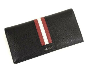 BALLY 二つ折り長財布 TALIRO LT/10 BLACK 6218067 メンズ