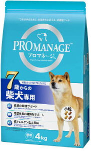 KPM83プロマネージ 7歳からの柴犬専用 4kg マース ペット フード ドッグフード