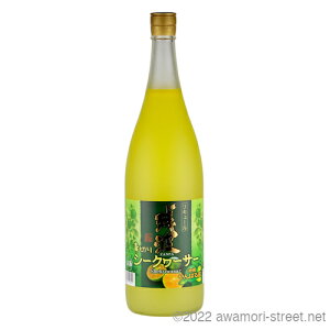 残波 青切りシークヮーサー 12度,1800ml / 比嘉酒造 / 一升 リキュール 贈り物 ギフト お歳暮 お中元 敬老の日 父の日 家飲み 宅飲み