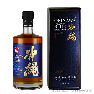 OKINAWA island BLUE 43�x,700ml ���ꔭ���C�X�E�C�X�L�[ / �v�Đ�� / �E�C�X�L�[ ���蕨 �M�t�g ���Ε� ������ �����i