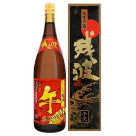 泡盛 残波 干支ボトル 丙午 43度,1800ml / 比嘉酒造