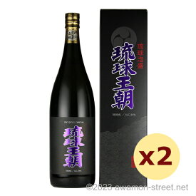 泡盛 多良川 / 琉球王朝 44度,1800ml x 2本セット / 贈り物 ギフト お歳暮 お中元 敬老の日 父の日 家飲み 宅飲み