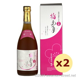 泡盛 リキュール 梅酒 今帰仁酒造 / 梅見月 12度,720ml x 2本セット / 贈り物 ギフト お歳暮 お中元 父の日 母の日 敬老の日 家飲み 宅飲み