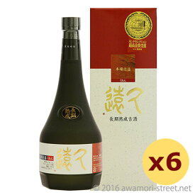 泡盛 古酒 多良川 / 久遠 長期熟成古酒 35度,720ml ×6本セット / お中元 ギフト 敬老の日 家飲み 宅飲み