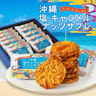 塩キャラメルナッツサブレ 小 12枚入 サクサク食感 塩×甘バランス 個包装 クッキー 焼き菓子 スイーツ …