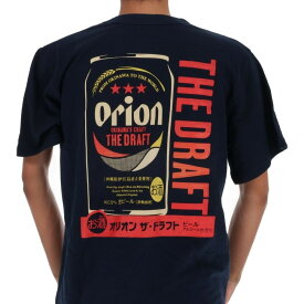 オリオンビール tシャツ Tシャツ カートンスラブ 紺 正規品 orion beer t shirt オリオン tシャツ メンズ オリオン tシャツ レディース フリーサイズ 沖縄 お土産 tシャツ 父の日 母の日 プレゼント ビール 夏フェス tシャツ 限定 グッズ ビール tシャツ