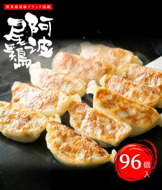 とり餃子 生餃子 点心 餃子 ギョーザ ぎょうざ 冷凍 阿波尾鶏の焼餃子（96個入）使いやすい 1P16個入 個包装 大容量 冷凍餃子 お取り寄せ 国産 徳島 阿波尾鶏 おつまみ 晩御飯 宅飲み ヘルシー 食品 惣菜 グルメ お歳暮 ギフト