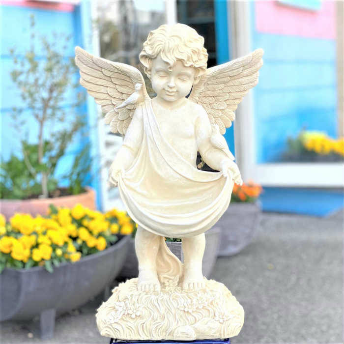 野外置物 オーナメント オブジェ ガーデン 天使の人気商品・通販・価格 