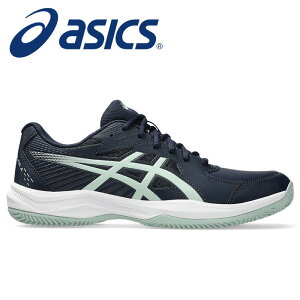 【 2025年 秋冬モデル】【 アシックス asics 】【シューズ 靴】 テニスシューズ COURT SLIDE コートスライド 4 オムニクレー オムニ クレー テニス シューズ メンズ 1041A491 (400) ミッドナイト/ライ