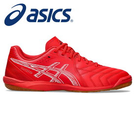 [最大2000円OFFクーポン発行中]【2024年春夏モデル】【アシックス　asics】【シューズ　靴】 フットサルシューズ CALCETTO(カルチェット) WD 9 ワイド幅 メンズ レディース 男女兼用 1113A037 (600) クラシックレッド/ホワイト [240412] 父の日 プレゼント