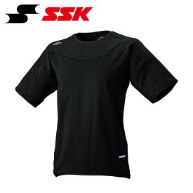 【送料無料】【SSK　エスエスケイ】【ウェア】野球　トレーニングシャツ proedge(プロエッジ) 半袖ジャケット EDRF21109 (90)ブラック メンズ・ユニセックス [210819]