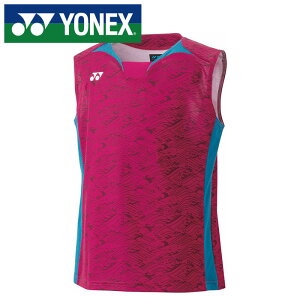【メール便送料無料(追跡可能)】★衣服内温度を−3℃低く保つ「ベリークール」採用★【 ヨネックス YONEX 】【ウェア】テニス・バドミントン ジュニア用ゲームシャツ(ノースリーブ) 子供 こ