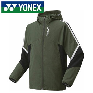 ★ヒートカプセル機能採用で暖かい★【 ヨネックス YONEX 】【ウェア】 裏地付 ウィンド ウォーマー パーカー メンズ レディース 男女兼用 防寒 保温 テニス バドミントン 70098 (328) ダークオ