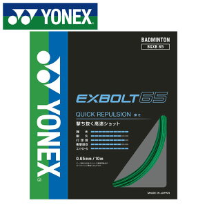 �y���[���։�230�~�z�y 2025�N �H�~���f���z�y ���l�b�N�X YONEX �z �o�h�~���g�� �K�b�g �G�N�X�{���g65 �X�g�����O BGXB65 (003) �O���[�� [251211][amz]