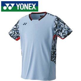 【メール便送料無料(追跡可能)】【ヨネックス　YONEX】【ウェア】テニス・バドミントン 10521 メンズ ゲームシャツ(フィットスタイル) フェルトブルー 590 [230422] 父の日 プレゼント