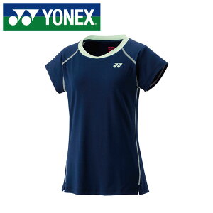 【メール便送料無料(追跡可能)】★日本バドミントン協会審査合格品★【 ヨネックス YONEX 】【ウェア】 テニス バドミントン レディース ゲームシャツ ヨネックス YONEX 20839 (554) ダークネイビ