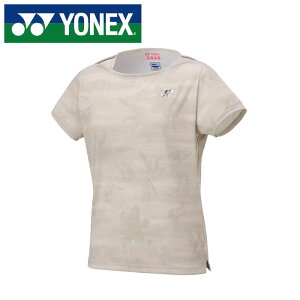 【メール便送料無料(追跡可能)】★日本バドミントン協会審査合格品★【 ヨネックス YONEX 】【ウェア】 テニス バドミントン レディース ゲームシャツ ヨネックス YONEX 20908 (796) グレージュ [2