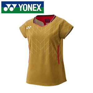 【メール便送料無料(追跡可能)】★日本バドミントン協会審査合格品★【 ヨネックス YONEX 】【ウェア】 テニス バドミントン レディース ゲームシャツ フィットシャツ ヨネックス YONEX 20915 (0