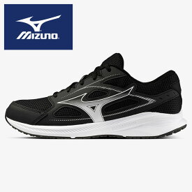 ★クッション性が進化した定番品！マルチに使えるシューズ★【ミズノ　MIZUNO】【シューズ　靴】 ランニングシューズ マキシマイザー26 メンズ レディース 男女兼用 靴幅3E(広め) 運動靴 K1GA240003 ブラック×ホワイト [ten][230930] 父の日 プレゼント