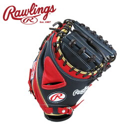 [型付け1円(オプション含む)]★即使用可★【 2026年 春夏モデル】【 ローリングス Rawlings 】【 グラブ グローブ 】 野球 一般 軟式 キャッチャーミット ハイパーテック カラー シンク 右投げ GR6HTC2AF (N/SC) ネイビー/スカーレット [ten][260315][amz]
