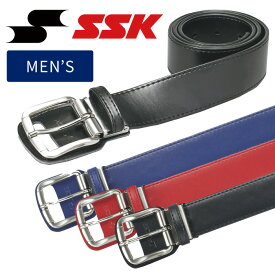 【定形外郵便450円】★ウエスト100cm対応★【特価SALE　セール価格】【 SSK エスエスケイ 】【 アクセサリー 】 野球 ベルト 大人 メンズ 黒 紺 青 赤 セール SSK YV180 [231009] クリスマス プレゼント