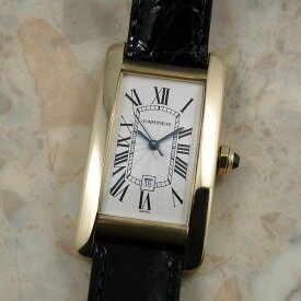 カルティエ タンク アメリカン 1725 Cartier TANK AMERICAN 自動巻き ギョーシェ ローマンダイヤル ヴィンテージ