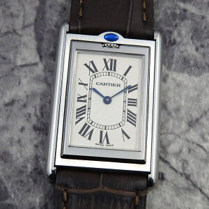 JeBG ^NoXLg LM M[VF zCg ROMAN DIAL 芪 Be[W Cartier YEHb` Ref.2390 Tank Basculante