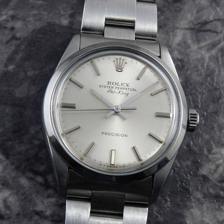 楽天市場】ロレックス エアキング Ref.5500 シルバーダイヤル ハード 
