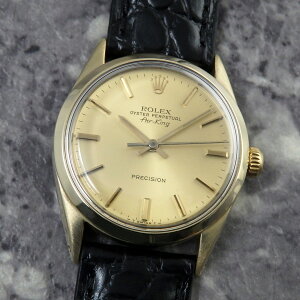 �����b�N�X �G�A�L���O VINTAGE �A���e�B�[�N Ref.5520 �� ROLEX Air king 1978�N�� �m���f�C�g ������ ���a53�N ���B���e�[�W ���v
